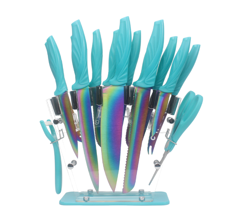 Juego de cuchillos de cocina HS1020 de 15 piezas