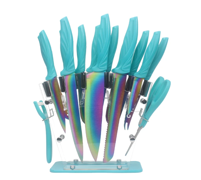 Juego de cuchillos de cocina HS1020 de 15 piezas