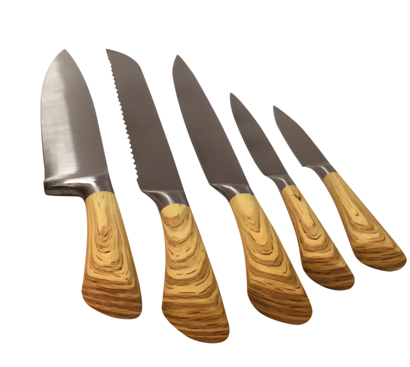 Juego de cuchillos de cocina HS1029 de 6 piezas
