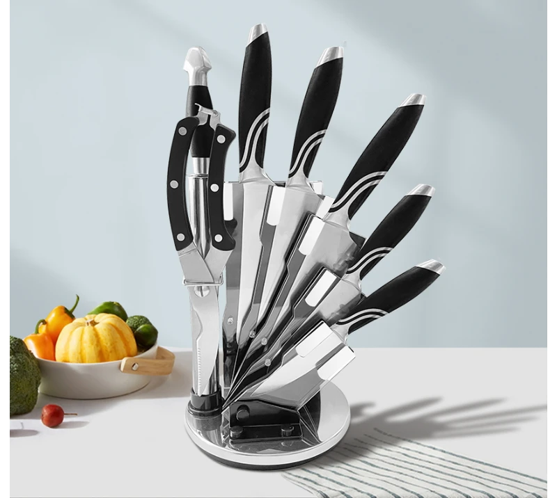 Juego de cuchillos de cocina HS1006 de 9 piezas