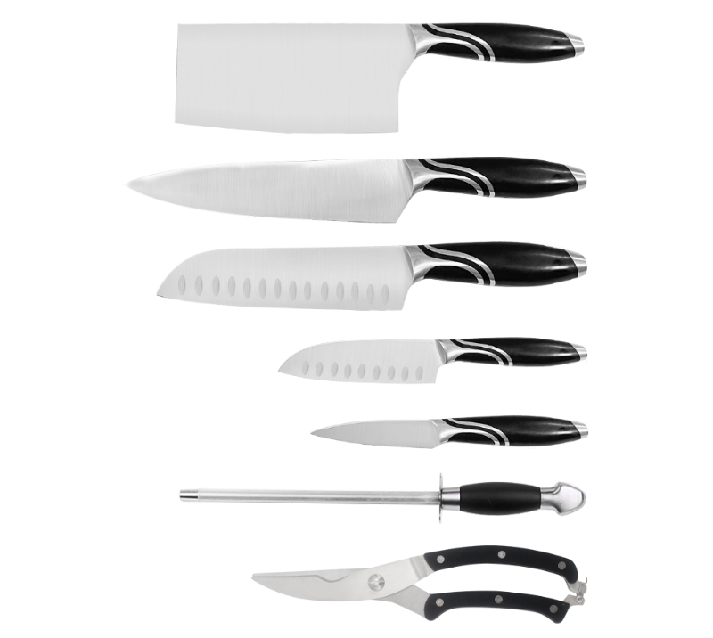 Juego de cuchillos de cocina HS1006 de 9 piezas