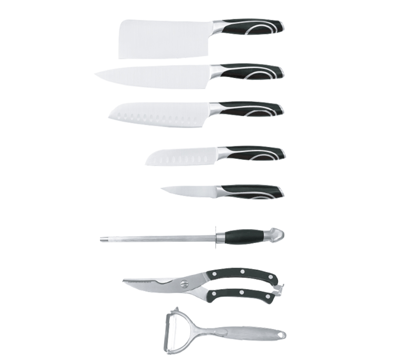 Juego de cuchillos de cocina HS1005 de 9 piezas