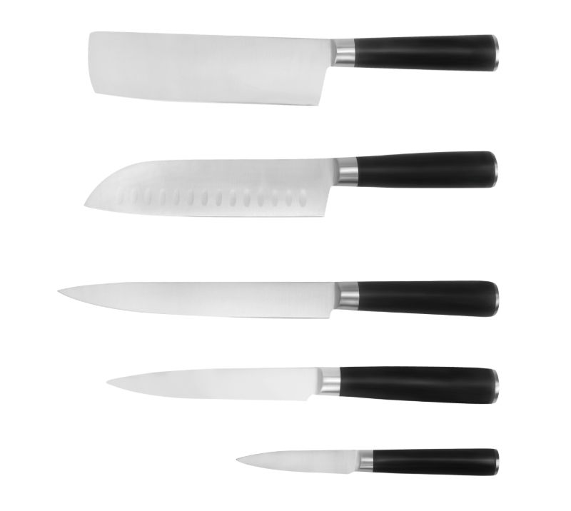 Juego de cuchillos de cocina HS1004 de 6 piezas