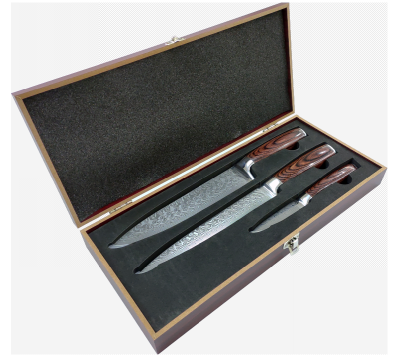 Juego de cuchillos de cocina HS2001 de 3 piezas