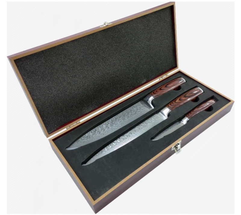 Juego de cuchillos de cocina HS2001 de 3 piezas