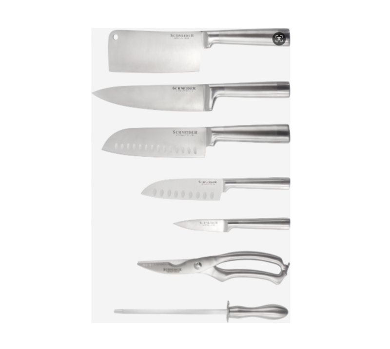 Juego de cuchillos de cocina HS1010 de 9 piezas