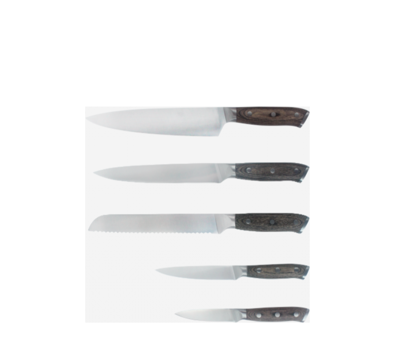 Juego de cuchillos de cocina HS3009 de 6 piezas
