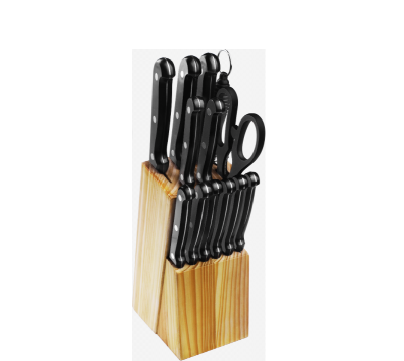 Juego de cuchillos de cocina HS3008 de 15 piezas