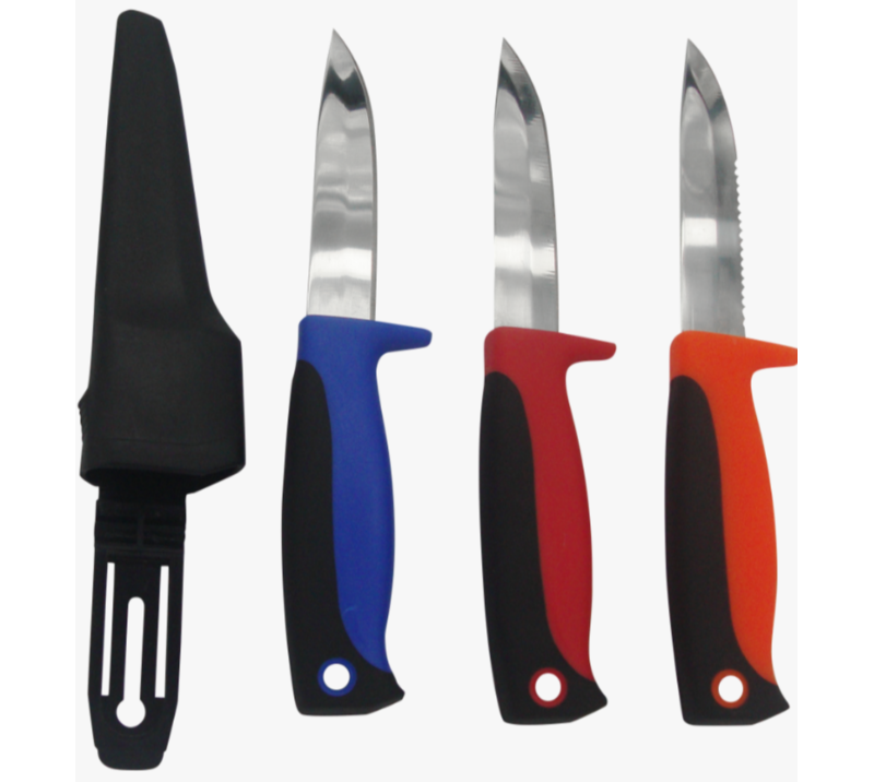 Juego de cuchillos para filetear de 3 piezas FK20 con funda, cuchillos de pesca de acero inoxidable