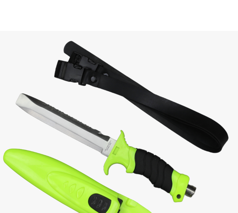 Juego de cuchillos para exterior FK65A de 3 piezas con hoja de acero inoxidable 2CR14 + mango de ABS