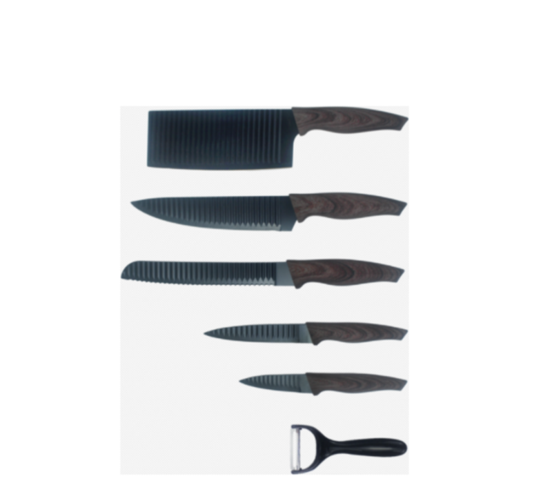 Juego de cuchillos de cocina HS4002 de 6 piezas
