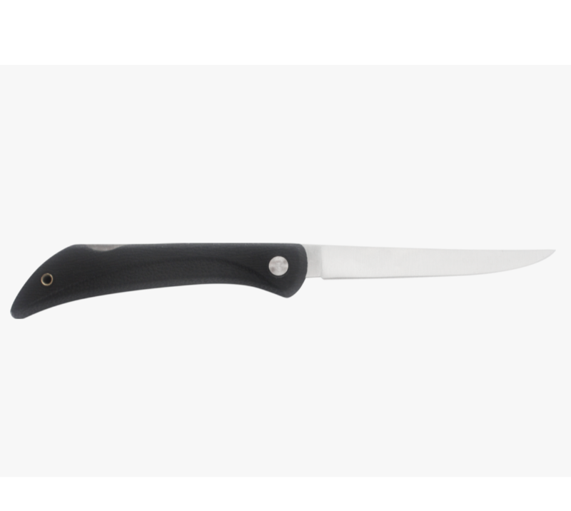 Cuchillo para filetear/exterior de hoja fija de acero inoxidable FK121 3CR13 con mango de TPR