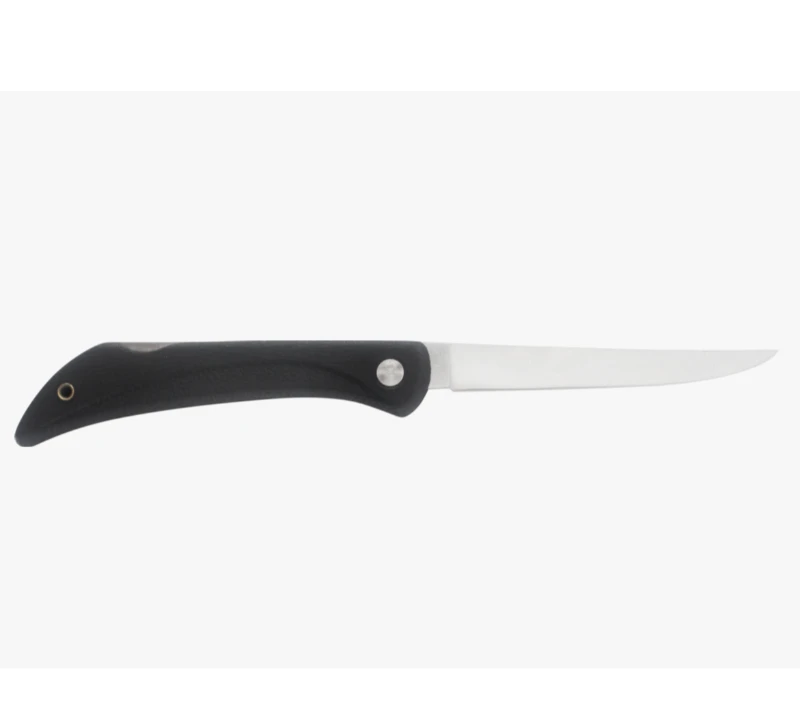 Cuchillo para filetear/exterior de hoja fija de acero inoxidable FK121 3CR13 con mango de TPR