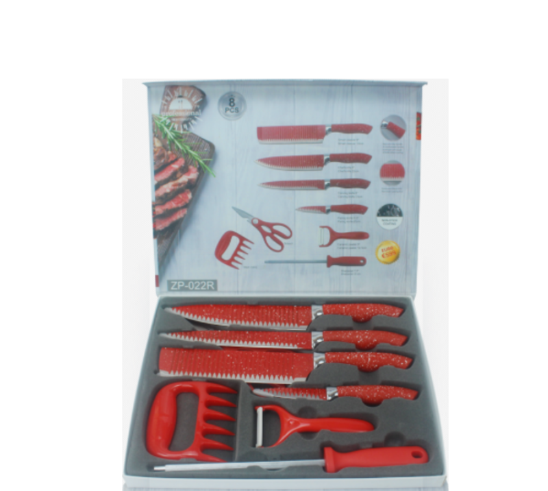 Juego de cuchillos de cocina HS4005 de 6 piezas