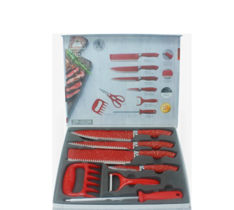 Juego de cuchillos de cocina HS4005 de 6 piezas