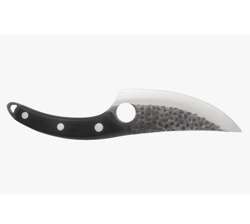 Cuchillo Karambit con hoja lavada a la piedra S1007, herramienta de supervivencia EDC de acero inoxi