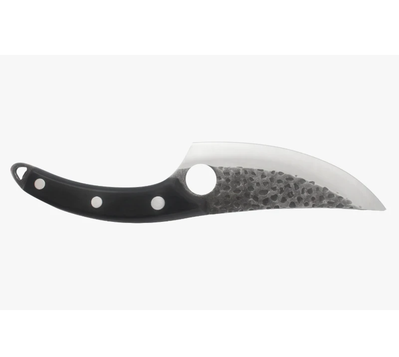 Cuchillo Karambit con hoja lavada a la piedra S1007, herramienta de supervivencia EDC de acero inoxi