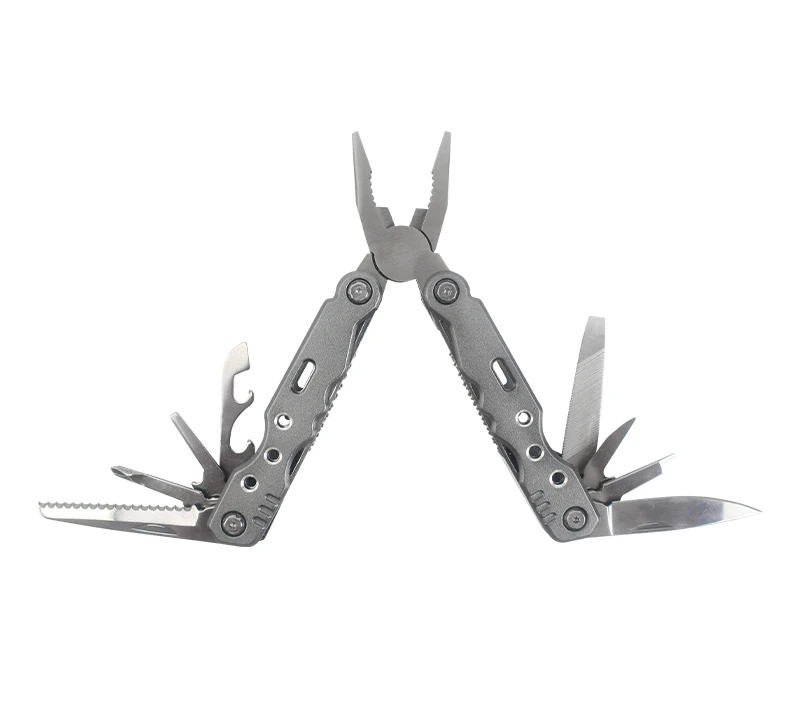 Alicates multiherramienta de acero inoxidable 14 en 1 PA-29S, la herramienta de supervivencia EDC de