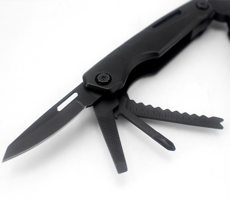 Alicates multiherramienta de acero inoxidable 9 en 1 PA-40B, la herramienta de supervivencia EDC def