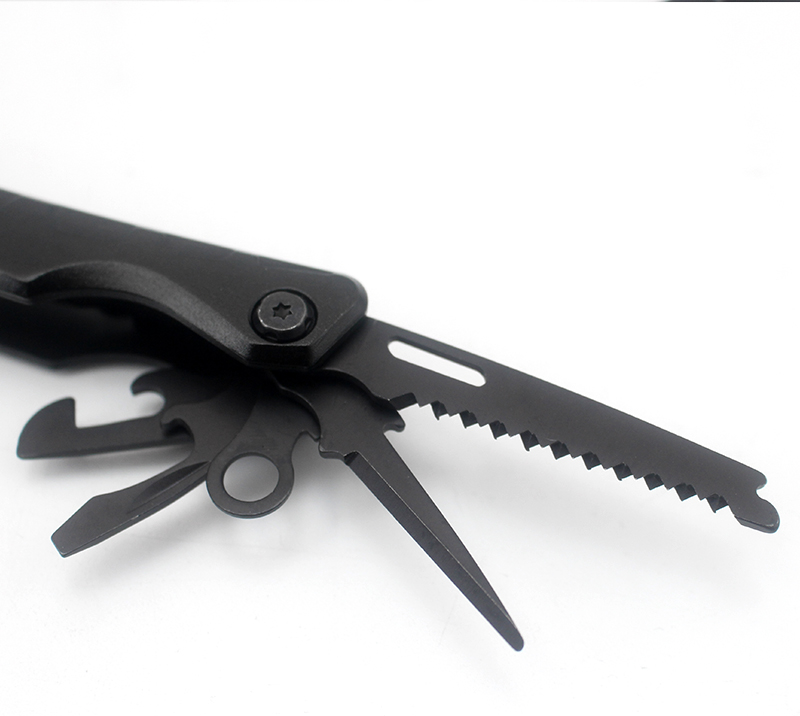Alicates multiherramienta de acero inoxidable 9 en 1 PA-40B, la herramienta de supervivencia EDC def