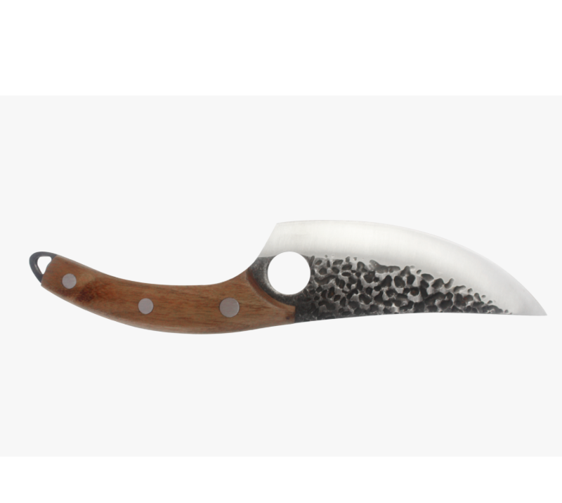 Cuchillo Karambit lavado a la piedra S1011, cuchillo de supervivencia EDC de acero inoxidable con ma