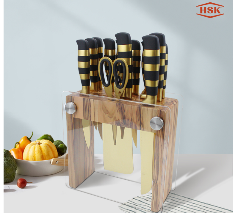 Juego de cuchillos de cocina HS4060 de 13 piezas