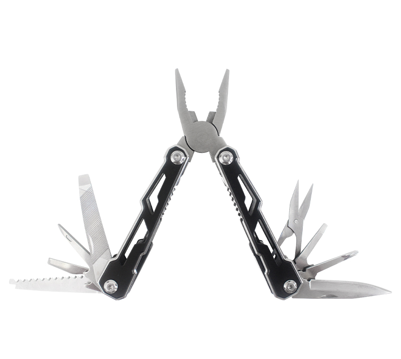 Alicates multiherramienta S02335, herramienta de supervivencia EDC de acero inoxidable con m&uacute;ltiples