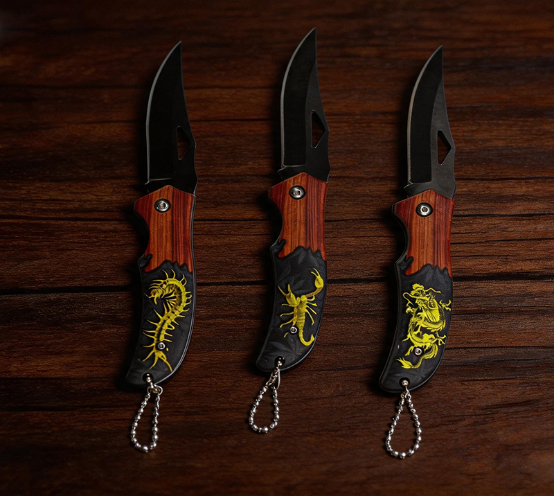Outdoor Survival Knife with Sharp Blade  - Ideal for Camping, Backpacking, Hunting & Emergency Prepa