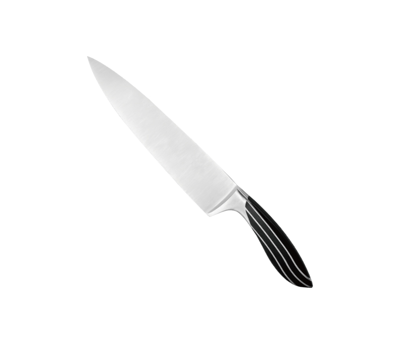 D-D004B 8PCS Heavy ABS Handle Kitchen Knife Set/Buid-in Sharpener for Home Kitchen